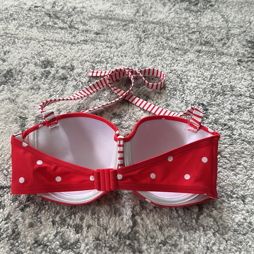 Red Bikini Top - Picture 3 of 5
